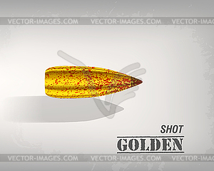 Bullet background concept - vector image