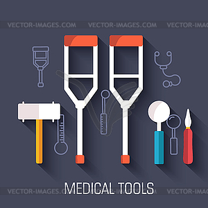 Medical s concepts background. design ideas - vector clipart