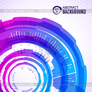 Tech abstract background concept. for you design - royalty-free vector image