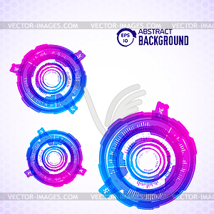 Tech abstract background concept. for you design - vector image