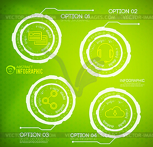 Tech abstract background concept. for you design - vector clipart