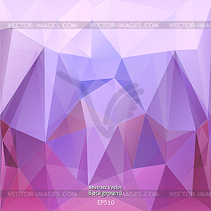 Abstract triangle background - vector image