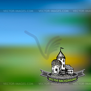 Blured background - vector image
