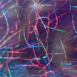 Neon background - vector image