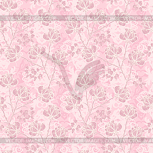 Seamless floral texture with roses. eps - vector clip art
