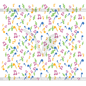 Music notes - vector image