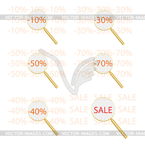 Discounts - vector clipart