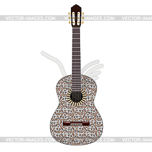 Guitar - vector clip art