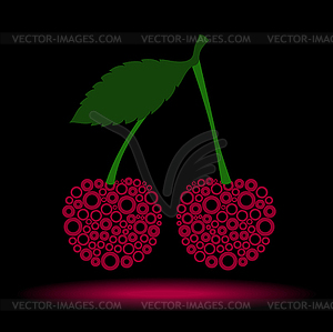 Cherry - vector clip art