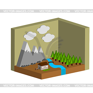 Landscape - vector image