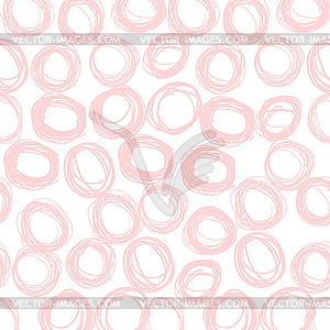 Pink circles - vector clip art