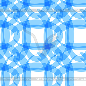 Blue ellipses transparency - vector clipart