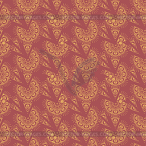 Abstract vintage pattern seamless background - vector image