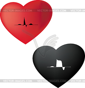 Cardiogram Icon - vector image