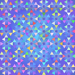 Abstract triangle background - vector image