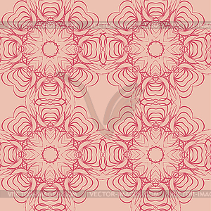 Abstract vintage pattern seamless background - vector clip art