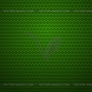 Green background with small flowers - vector clip art