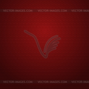 Red background with small flowers - vector image