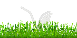 Бесшовные травы - векторизованное изображение клипарта