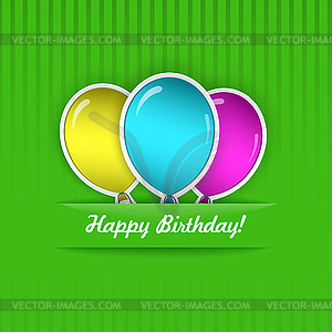 Birthday Card - vector clipart