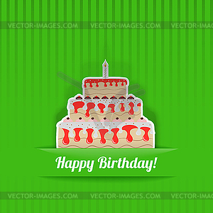 Birthday Card - vector clipart