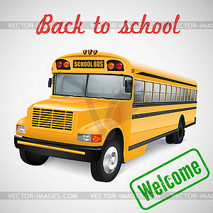 School bus - vector image