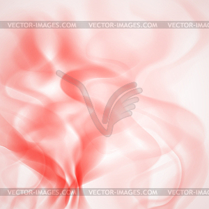 Abstract background of red smoke - vector image