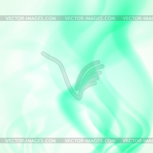 Abstract background of turquoise smoke - vector clipart