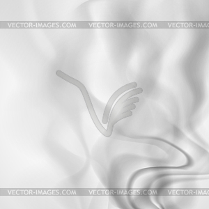 Abstract background of gray smoke - vector image