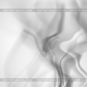 Abstract background of gray smoke - vector clipart