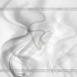 Abstract background of gray smoke - vector image