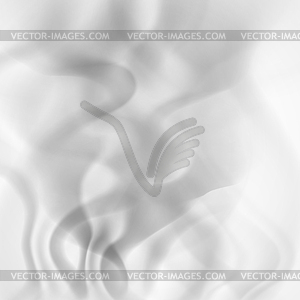 Abstract background of gray smoke - vector image