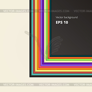Colored lines element for your design - vector image