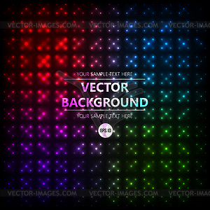 Disco colored abstraction, background - vector clipart