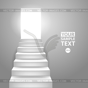 Лестница - изображение векторного клипарта