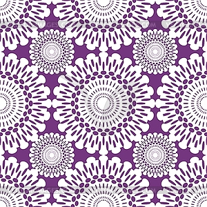 Seamless lace background - vector image