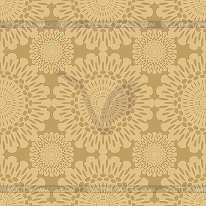 Seamless lace background - vector clipart