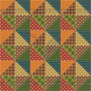 Patchwork background  - vector clipart