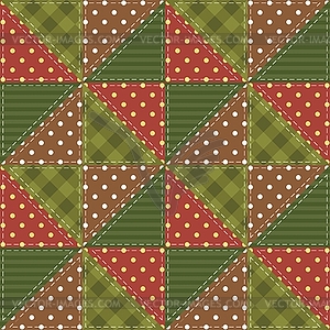 Patchwork background - vector clipart / vector image