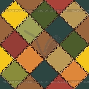 Patchwork background - vector image