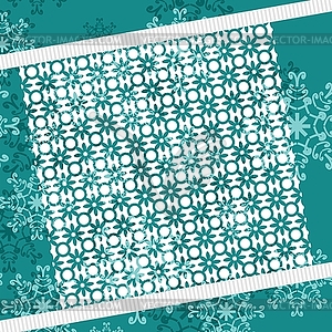 Frame with lace  - vector image
