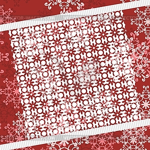 Frame with lace  - vector image