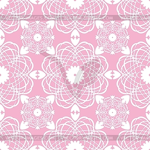 Seamless lace background  - vector image
