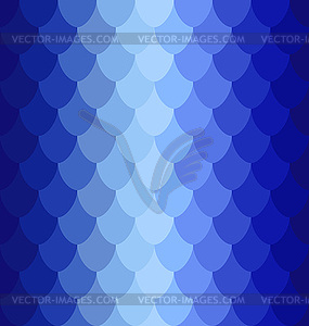 Pattern blye volume scales - vector clipart