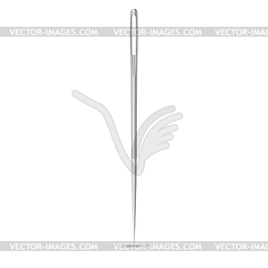 Sewing needle - vector image