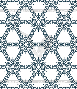 Geometric abstract monochrome mosaic seamless - vector clip art