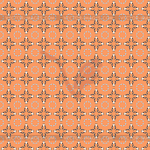 Geometric seamless pattern - color vector clipart