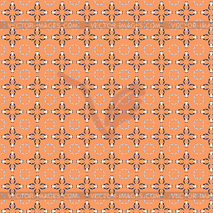 Geometric seamless pattern - color vector clipart