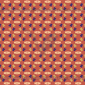 Geometric seamless pattern - vector clip art