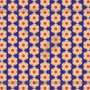 Geometric seamless pattern - royalty-free vector clipart